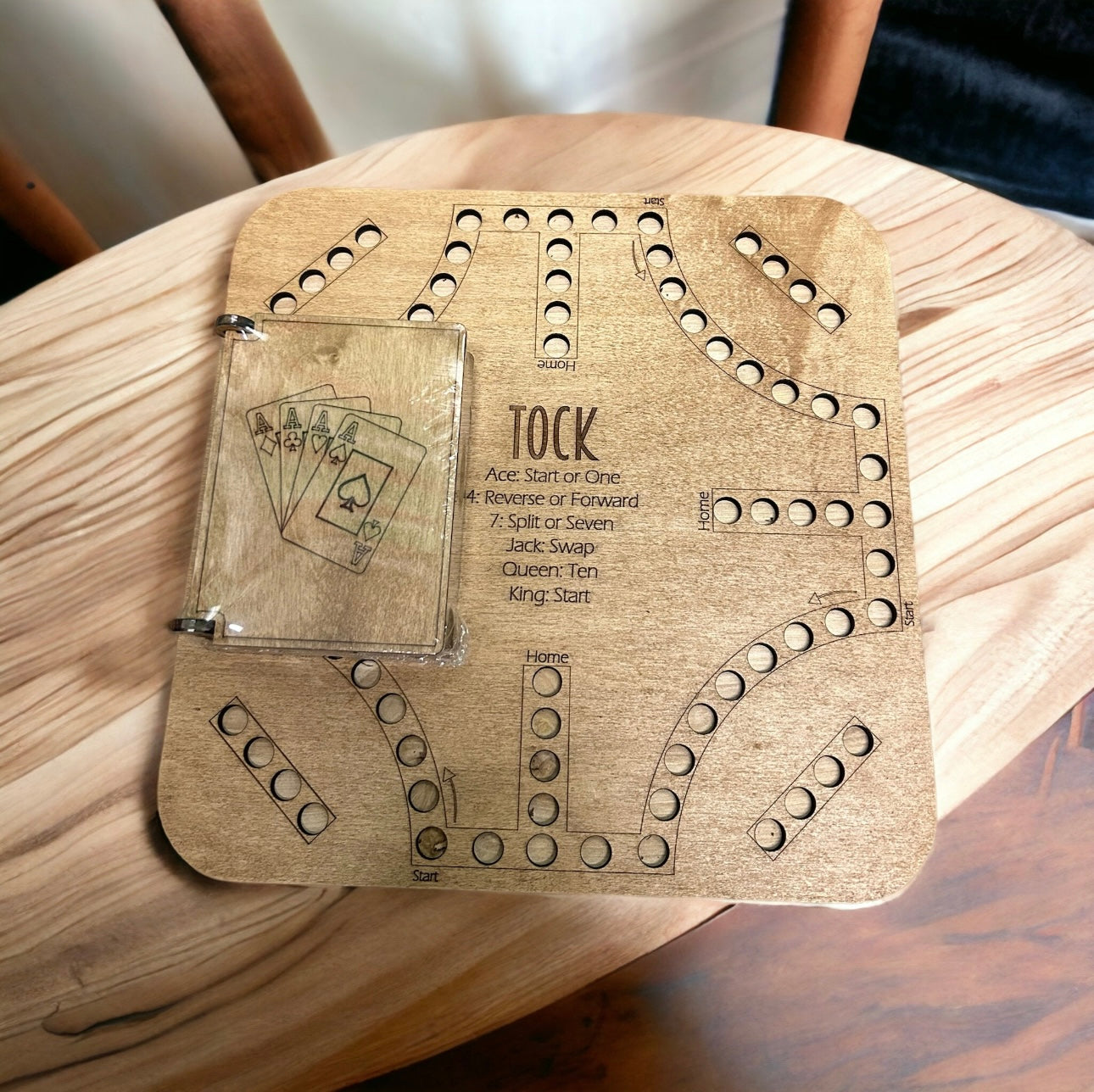 Tock (marble type) Board Game
