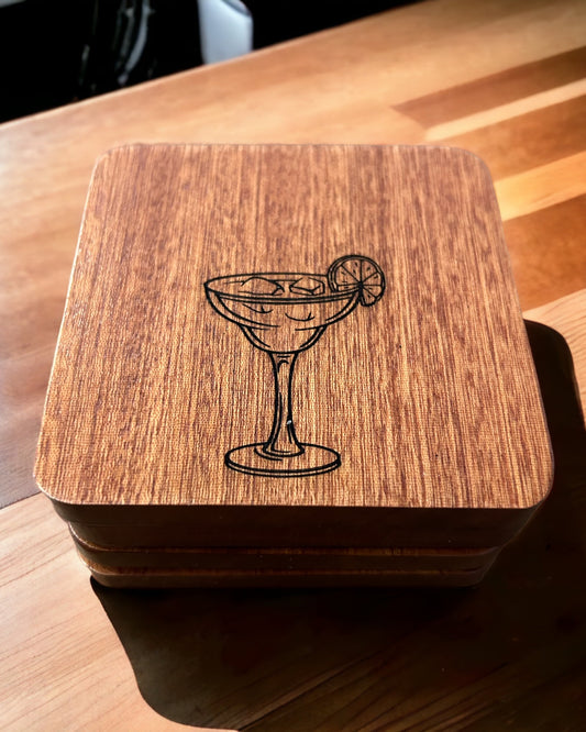 Cocktail Style Coaster Set