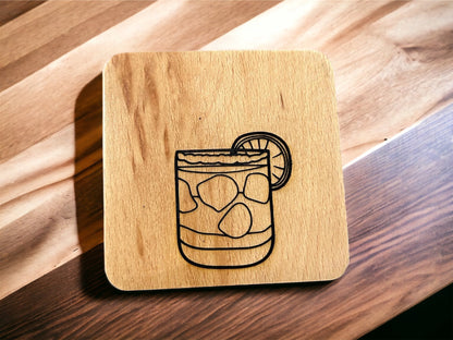 Cocktail Style Coaster Set